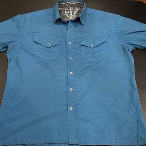 Kuhl Men's Teal Button-Down Shirt